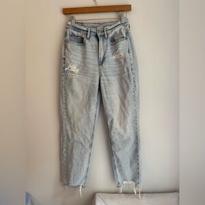 American Eagle Ripped Light Wash Jeans